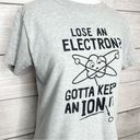 Tultex Funny Atomic Ion Electricity Science T-Shirt Women’s Size XL Photo 2