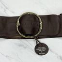 Chico's  Wide Brown Genuine Leather Boho Belt Size Medium M Womens Photo 0