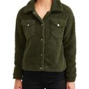 Jason Maxwell  Fleece Sherpa Jacket Teddy Shacket Photo 0