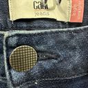 CAbi  High Waist Straight Dark Side Stripe Stretch Denim Blue Jeans Womens 4 Photo 4