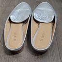 Talbots  Metallic Silver Slip-On Mules 10.5 Photo 7