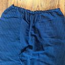 Sigrid Olsen Striped Linen Capri Pants Photo 3