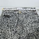 frame denim Frame Le High Skinny Jeans High Rise Animal Print, Black/White Photo 4