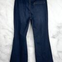 Gloria Vanderbilt NWT  Flare Trouser High Waisted Denim Jeans Dark Wash Boho 14 Photo 3