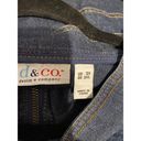 Denim & Co . Stretch Lightweight Zipper Jean Jacket Blue Denim Plus Size 3X Photo 7