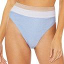 Beach Riot  Swim Bottom Size Large Heidi Frost Colorblock Bikini NEW Photo 0