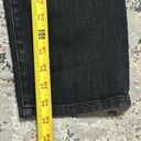 CAbi  slim boyfriend jeans size 8 black distressed Photo 5