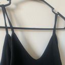 American Eagle Cami Bodysuit in Fancy Rib in Black Photo 5