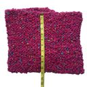 infinity Bulky Handmade knit  Scarf or Dickey in Pink with Multi-colored Flecks Photo 5