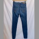 Hollister  Soft Stretch Dark Wash Denim Ultra High Rise Super Skinny Jean size 26 Photo 4