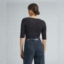 Everlane NWT  The Pima Micro-Rib Scoop-Neck Tee Photo 1