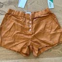 Dear John  - Maddie Super High Rise Shorts in Amber Glow Orange Photo 0