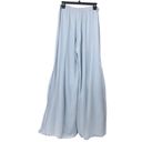 St. John  EVENING SKY BLUE SILK PLEATED PALAZZO PANTS ELEGANT FORMAL $895 SIZE 6 Photo 12