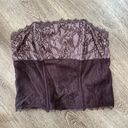 DKNY Purple Lace Corset Top Photo 0