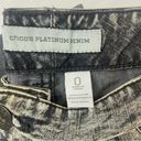  Platinum Denim Black Gray Acid Wash Crop Chicos Size 0-Women’s Size 4 Photo 4