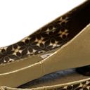 American Eagle  Gold Pointed Toe Kitten Heel Size 8.5 Photo 9