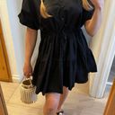 ZARA Black  Casual Dress Photo 0