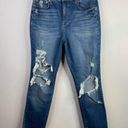 Pistola Monroe High Waist Cigarette Straight Ankle Distressed Stretch Jeans 29 Photo 2