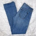 J.Crew  Women’s Matchstick Distressed Slim Straight Blue Denim Jeans 28 Photo 1