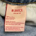 Revice Denim Revice Two Toned Star Jeans Collection Star Back Patch Skinny Cropped Blue Sz 32 Photo 9