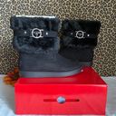 GUESS Alaina Faux-Shearling Cuff Boots | 6.5 | Photo 1