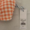 Southern Tide  Swim Top Conch Shell Gingham Bandeau Bikini Top Sz XS NWT w/Straps Photo 7