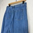 Gap  High Rise Wide Leg Crop Jeans Medium Wash Trendy Style 12 Photo 6