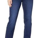 NYDJ  Women's High Rise Twiggy Slim Straight Jeans Blue Denim high rise Size 16 Photo 0