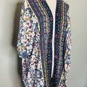 Gypsy Boho Bohemian hippie KIMONO duste cover size Small - Large top beige  Photo 4