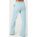 Alo Yoga Alo High-Waist Free Time Offline Straight Leg Sweatpants Chalk Blue Wide Leg S Photo 1