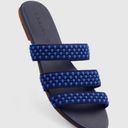 Rothy's  Triple Strap Woven Sandal Blue
Basket Weave Size 8.5 Photo 0