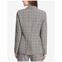 Tommy Hilfiger Plaid Blazer in Gray Size 12 Photo 3