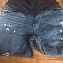 Old Navy  Full Panel Boyfriend Fit Distressed Maternity Jeans Photo 5