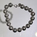 Tiffany & Co. Sterling Silver 10mm Ball Bracelet 7in Photo 0