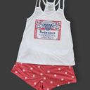 Budweiser White/Red  Star Sleep Set, Women's XS Photo 1