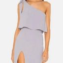 superdown  Jenna One Shoulder Mini Dress Grey Photo 0