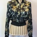 Victoria's Secret Victoria Secret tropical leaf print bomber jacket Photo 1