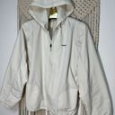 Reebok vintage 2000s embroidered logo Track bomber Jacket in color Off white Photo 3