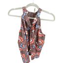 Cleobella  Sz M Certified Organic Cotton Ryla Print Sleeveless Halter Neck Top Photo 1