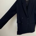 Wilfred  Aritzia CHERRELLE Black Double Breasted Blazer Jacket Size S Photo 6