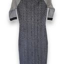 l*space JONATHAN SIMKHAI  Dye Gray Black Knit Bodycon Dress Size Small Half Sleeve Photo 1
