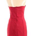 by the way. Red Strapless Dres Size M Photo 2