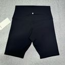 Lululemon  Align SHR Short 10” Bike Shorts Black Size 12 NWT Photo 7