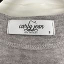 Carly Jean Los Angeles Carly Jean Women’s Small Gray Duster Open Cardigan Photo 2