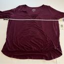 Torrid NWT  Dark Purple Wine Super Soft Knit Long Sleeve Surplice Top Size 2X Photo 7