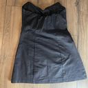 White Fox Strapless Mini Dress Black Size L Photo 1