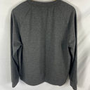 Rae Dunn  Believe Embroidered Grey Sweatshirt Size Large Photo 3