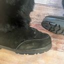 Minnetonka  Rabbit Fur‎ Moccasin Boots size 7 Photo 2