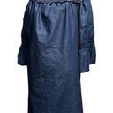 Eighty Eight Eighty-eight women's 3XL off the shoulder denim dress Photo 0