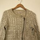 Stitch Fix 41 HAWTHORN  Jasilla Cardigan Oatmeal Beige Full Zip Sweater WOOL Etc Photo 1